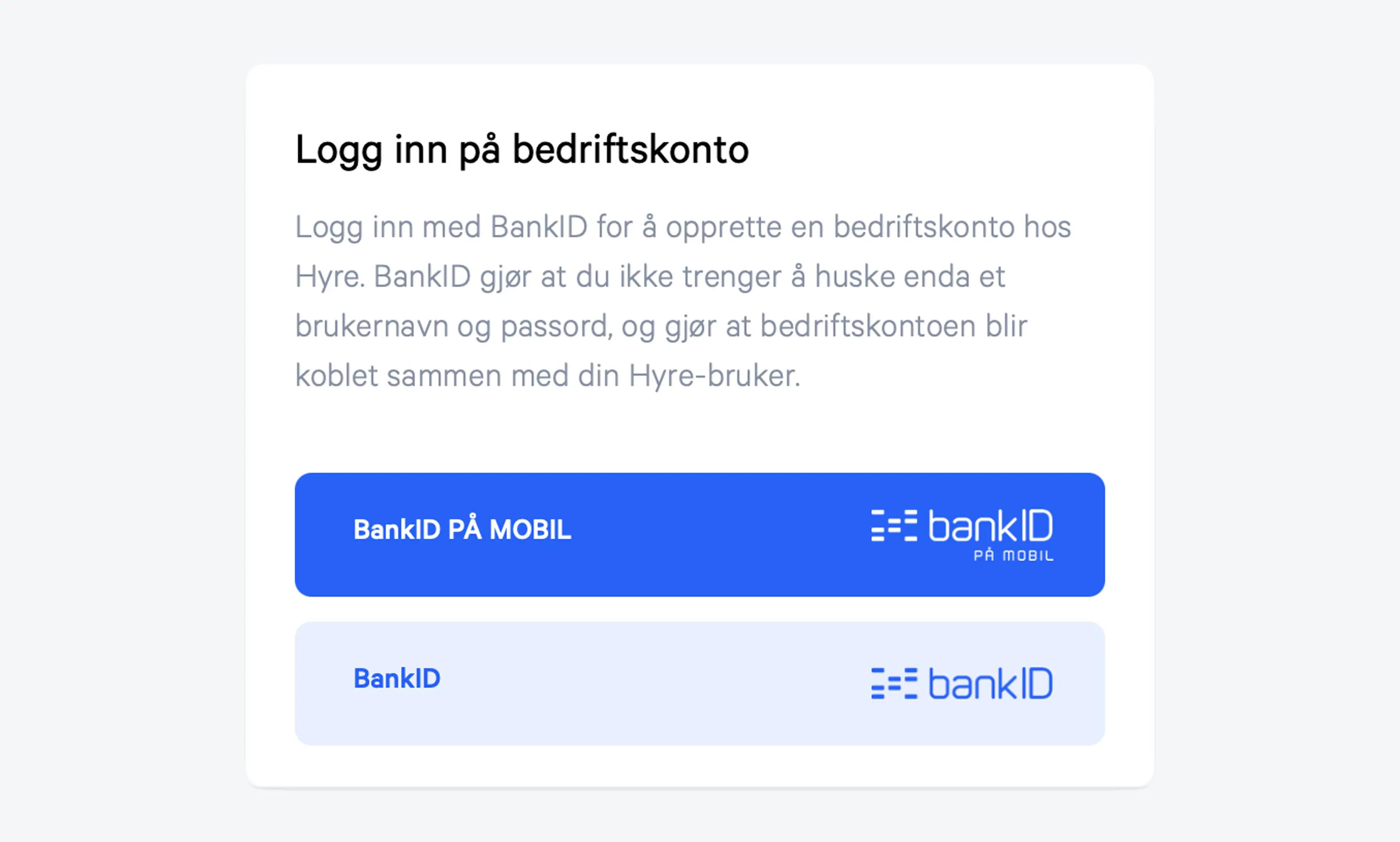 bank id